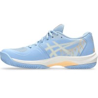 Zapatillas Asics Game FF Padel Azul Stone Naranja Mujer  Oferta + Barato