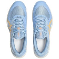 Zapatillas Asics Game FF Padel Azul Stone Naranja Mujer  Oferta + Barato