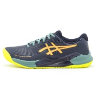 Asics Gel Challenger 14 Padel Midnight Blue Tênis Laranja  Oferta + Barato