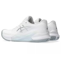 Baskets Femme Asics Gel Challenger 14 Padel Blanc Argent  Offre - Pas cher