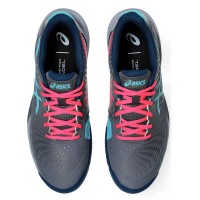 Zapatillas Asics Gel Challenger 14 Padel Gris Metropolis Aqua  Oferta + Barato