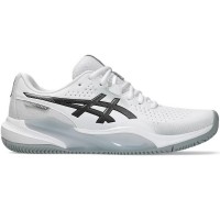 Baskets Asics Gel Challenger 15 TERRE BATTUE Blanc Gris  Offre - Pas cher