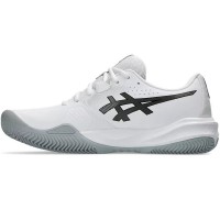 Baskets Asics Gel Challenger 15 TERRE BATTUE Blanc Gris  Offre - Pas cher