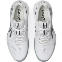 Baskets Asics Gel Challenger 15 TERRE BATTUE Blanc Gris  Offre - Pas cher