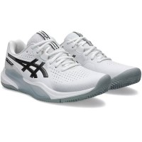 Baskets Asics Gel Challenger 15 TERRE BATTUE Blanc Gris  Offre - Pas cher