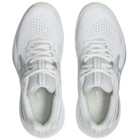 Asics Gel Challenger 15 Clay White Silver Women''s Sneakers  Offer + Cheap
