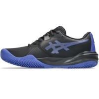 Tênis Asics Gel Challenger 15 Clay Preto Azul Cobalto  Oferta + Barato