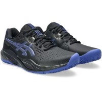 Tênis Asics Gel Challenger 15 Clay Preto Azul Cobalto  Oferta + Barato