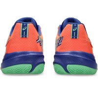 Baskets Asics Gel Challenger 15 Padel Corail Cobalt  Offre - Pas cher