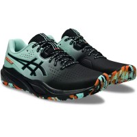 Tênis Asics Gel Challenger 15 Padel Preto Verde Claro  Oferta + Barato