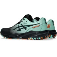 Tênis Asics Gel Challenger 15 Padel Preto Verde Claro  Oferta + Barato