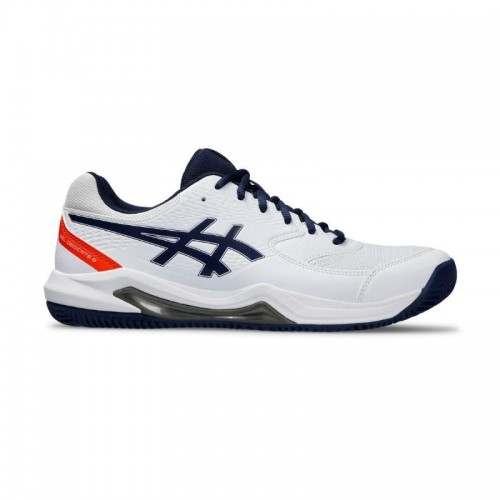 Zapatillas Asics Gel Dedicate 8 Clay Blanco Azul Marino Zapatillas Asics Gel Dedicate 8 Clay Blanco Azul Marino