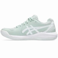 Baskets Femme Asics Gel Dedicate 8 Clay Lichen Green White  Offre - Pas cher