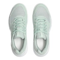 Baskets Femme Asics Gel Dedicate 8 Clay Lichen Green White  Offre - Pas cher