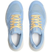Chaussures Femme Asics Gel Dedicate 8 Padel Blue Stone Cream  Offre - Pas cher