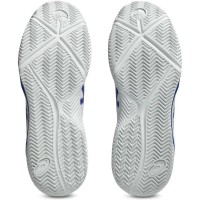 Zapatillas Asics Gel Dedicate 8 Padel Blanco Azul Cobalto  Oferta + Barato