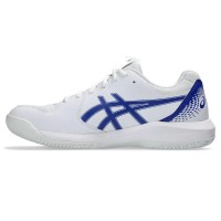 Zapatillas Asics Gel Dedicate 8 Padel Blanco Azul Cobalto  Oferta + Barato