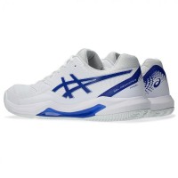 Zapatillas Asics Gel Dedicate 8 Padel Blanco Azul Cobalto  Oferta + Barato