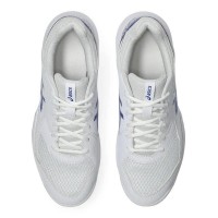 Zapatillas Asics Gel Dedicate 8 Padel Blanco Azul Cobalto  Oferta + Barato