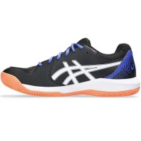 Asics Gel Dedicate 8 Padel Blanc Noir Bleu Sneakers  Offre - Pas cher