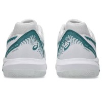 Asics Gel Dedicate 8 Padel White Pine Green Baskets