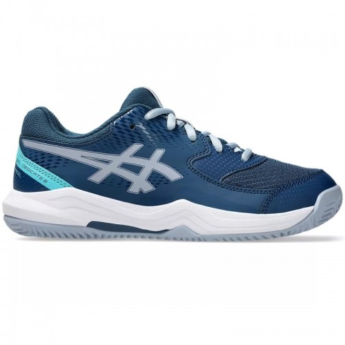 Zapatillas Asics Gel Dedicate 8 Padel GS Azul Mako Gris Junior Zapatillas Asics Gel Dedicate 8 Padel GS Azul Mako Gris Junior