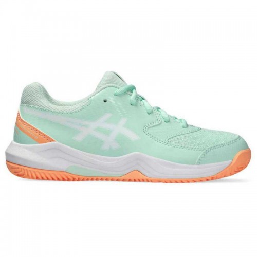 Zapatillas Asics Gel Dedicate 8 Padel GS Menta Blanco Junior Zapatillas Asics Gel Dedicate 8 Padel GS Menta Blanco Junior
