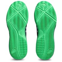Zapatillas Asics Gel Dedicate 8 Padel Negro Verde