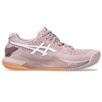 Asics Gel Resolution 9 Clay Pink White Women''s Sneakers  Offer + Cheap