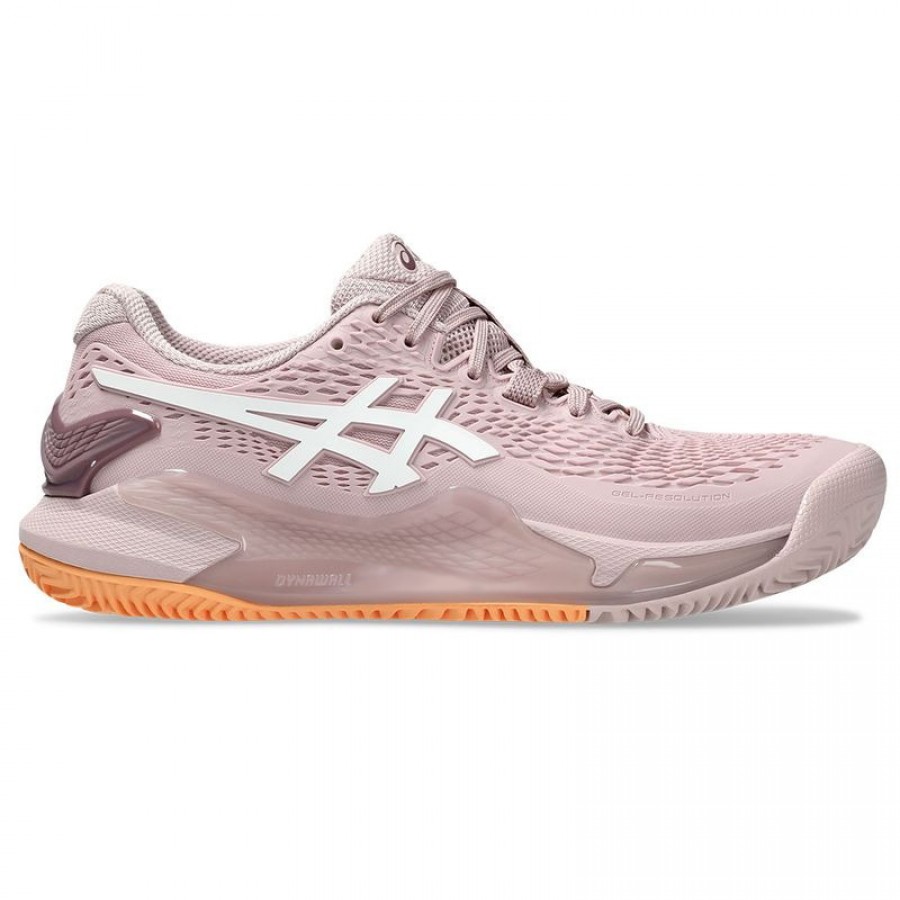 Asics Gel Resolution 9 Clay Pink White Women''s Sneakers  Offer + Cheap
