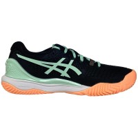 Zapatillas Asics Gel Resolution 9 Padel Negro Menta Mujer  Oferta + Barato