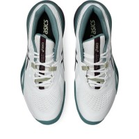 Zapatillas Asics Gel Resolution X Clay Blanco Granate Oscuro