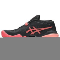 Zapatillas Asics Gel Resolution X Clay Negro Rojo Mujer