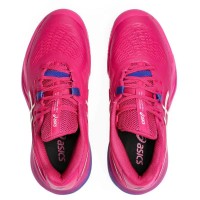Zapatillas Asics Gel Resolution X Clay Rosa Brillante Crema Mujer  Oferta + Barato