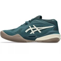 Zapatillas Asics Gel Resolution X Clay Verde Saxon Birch  Offre - Pas cher