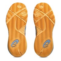 Tênis Asics Gel Resolution X Padel Azul Pedra Laranja Feminino  Oferta + Barato