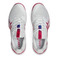 Zapatillas Asics Solution Speed FF 3 Clay Blanco Rosa Brillante Mujer  Oferta + Barato