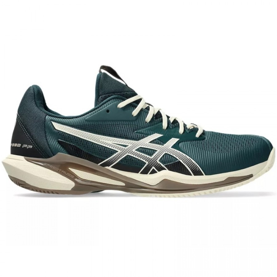 Zapatillas Asics Solution Speed FF 3 Argila Verde Saxão Bétula  Oferta + Barato