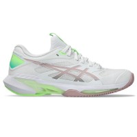 Asics Solution Speed FF 4 Clay White Morganite Pink Women''s Sneakers PADELPOINT