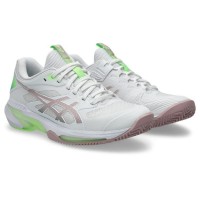 Asics Solution Speed FF 4 Clay White Morganite Pink Women''s Sneakers PADELPOINT