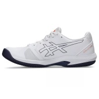 Tênis Asics Solution Swift FF 2 Clay Branco Azul Laranja  Oferta + Barato
