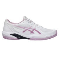 Asics Solution Swift FF 2 Clay White Pink Ube Women''s Sneakers  Offer + Cheap