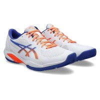 Asics Solution Swift FF 2 Padel White Cobalt Blue Sneakers  Offer + Cheap