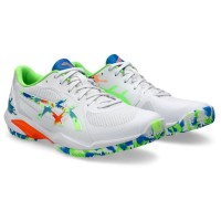 Asics Tênis Solution Swift FF 2 Padel L.E Branco Verde  Oferta + Barato