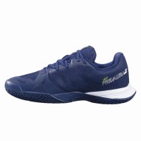 Zapatillas Babolat Jet Premura 2 Azul Oscuro Verde Flash Junior
