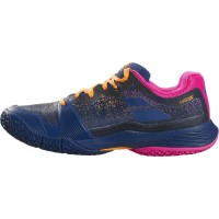 Babolat Jet Ritma Navy Navy Blue Fuchsia Baskets Femme  Offre - Pas cher