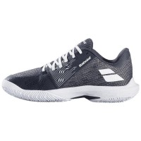 Babolat Jet Tere 2 Clay Preto Cinza Sapatos Femininos  Oferta + Barato