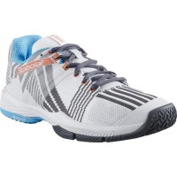 Babolat Sensa White Turquoise Women  s Sneakers