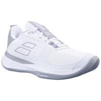 Babolat SFX EVO Argila Branco Cinza Sapatos Femininos  Oferta + Barato