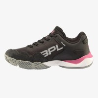 Tênis Feminino Bullpadel Alejandra Salazar Flow Hybrid Fly 23I Preto Fúcsia  Oferta + Barato